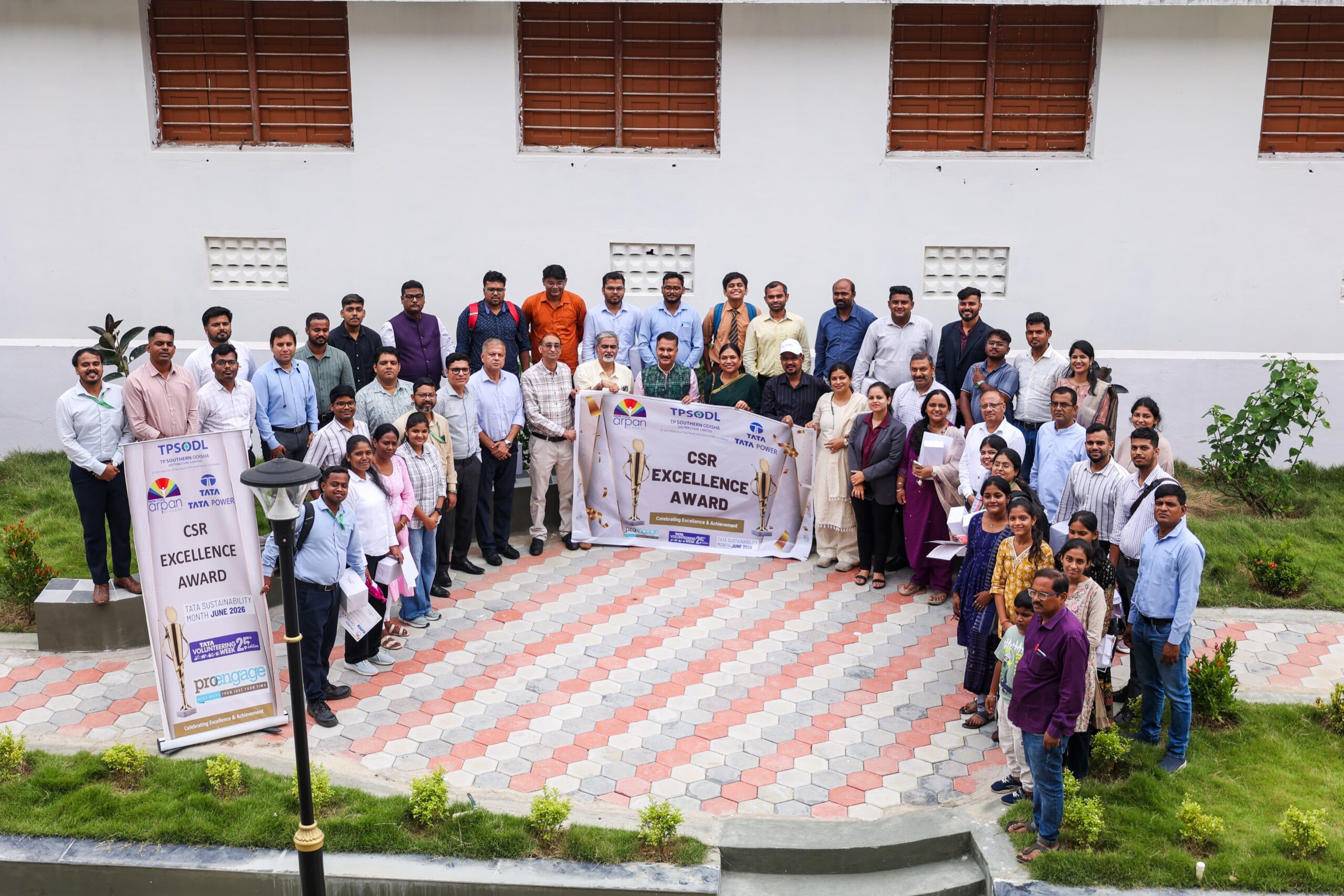 TPSODL Celebrates CSR Excellence and Volunteerism in Berhampur