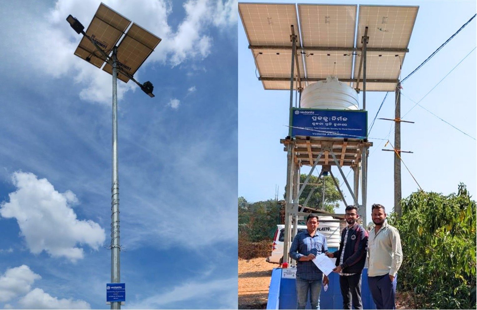 Vedanta Aluminium Deploys Solar Infra for Reliable Lighting and Drinking in Kalahandi and Rayagada